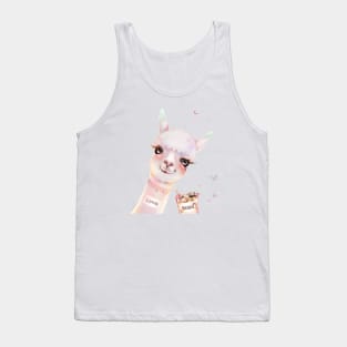 LLama Boba Tank Top